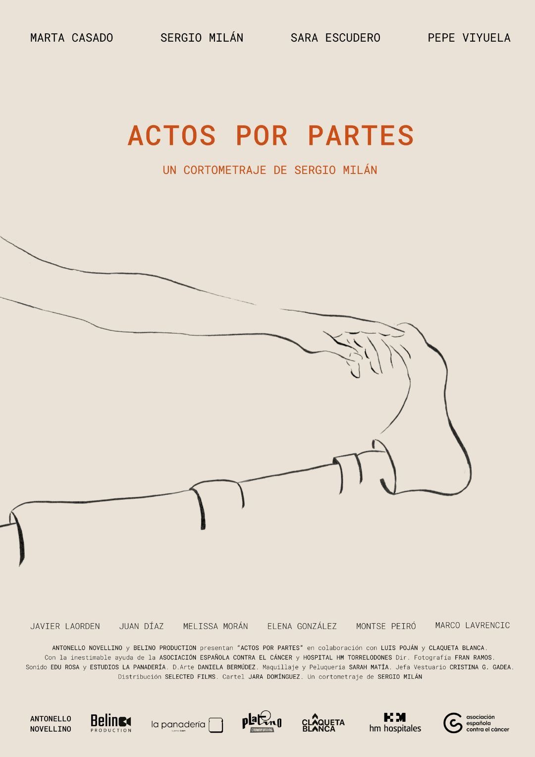 Cortometraje, Actos por partes de Sergio Milán