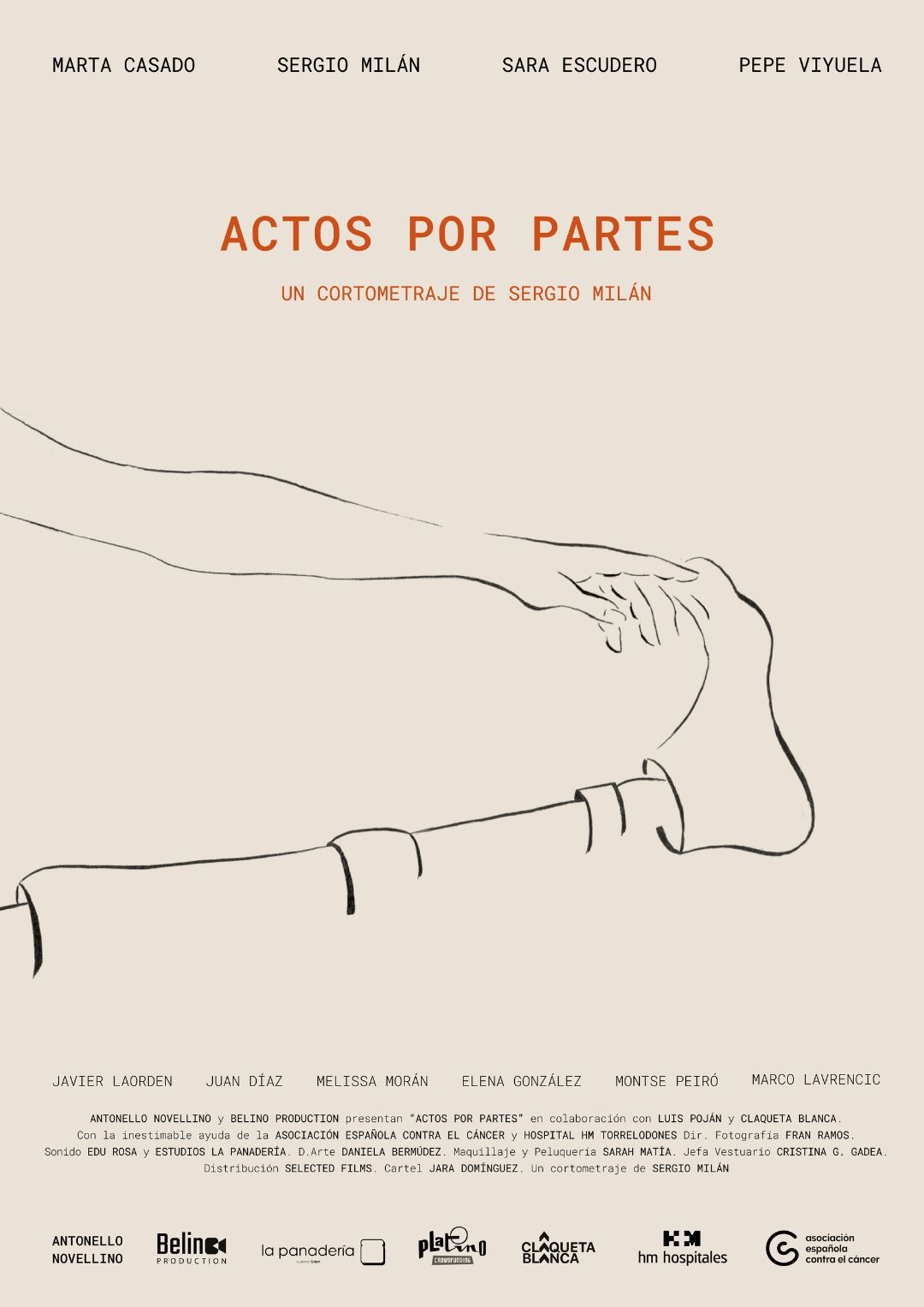 Cortometraje, Actos por partes de Sergio Milán